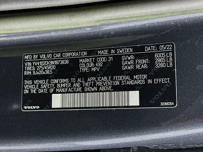 Volvo XC90 Momentum 2022