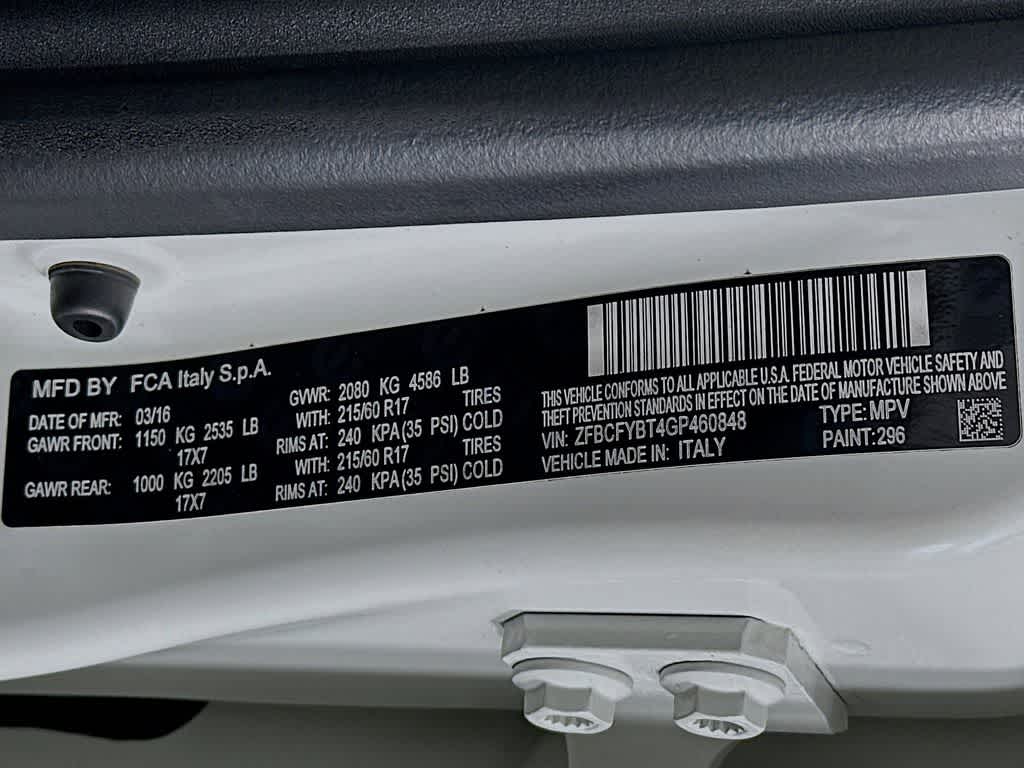 FIAT 500X Easy 2016