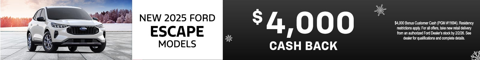 Nuevos modelos Ford Escape 2025