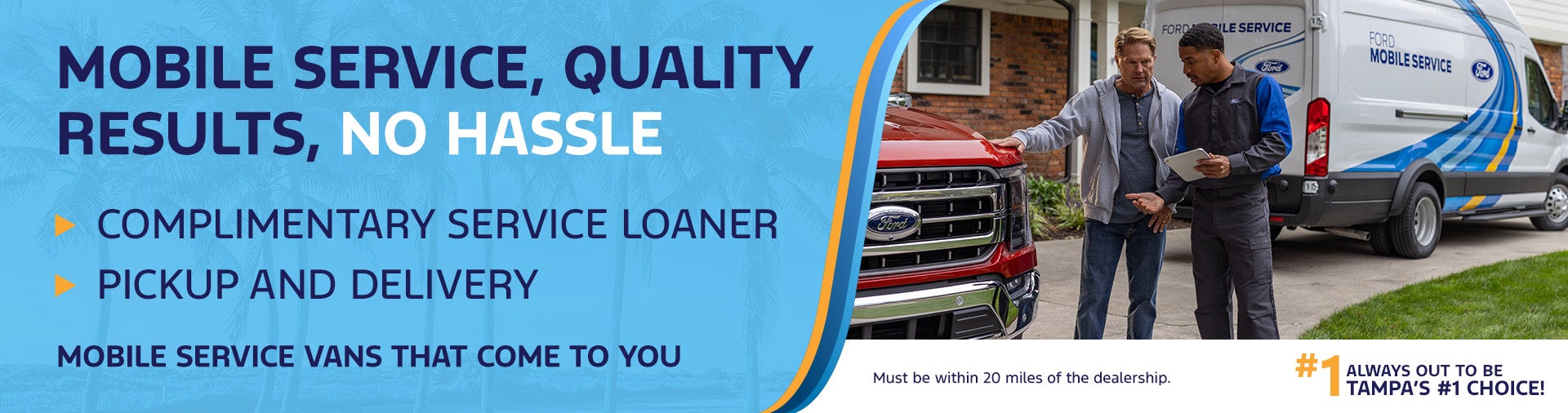 Servicio móvil, resultados de calidad, sin complicaciones