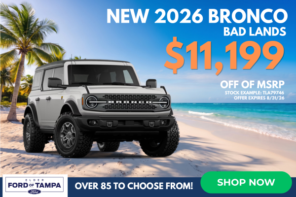 Bronco Badlands 2026