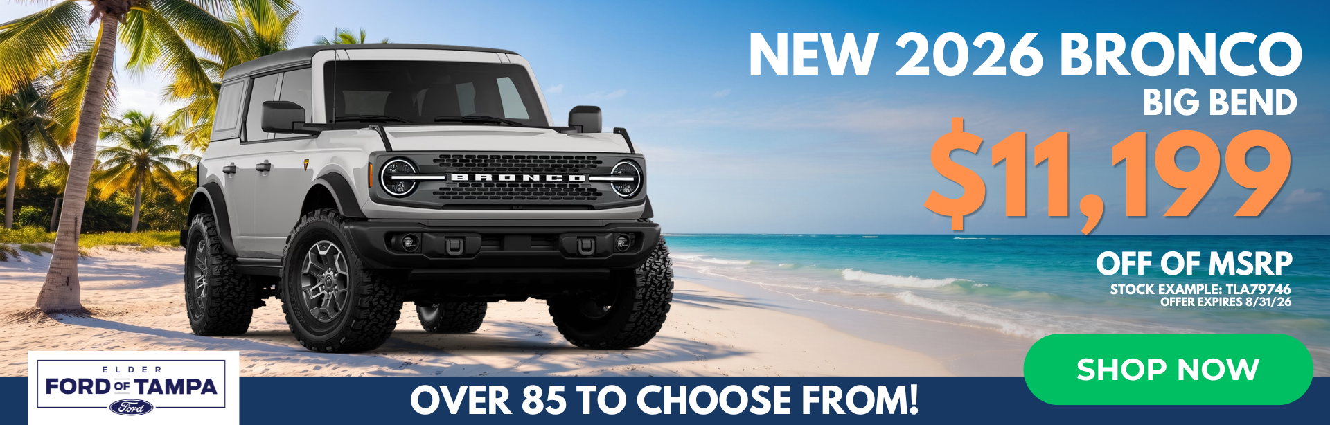 Oferta del Bronco 2026