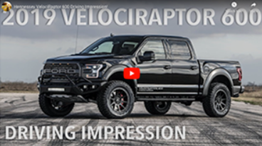 Hennessey VelociRaptor 600 ¡Impresión de conducción!